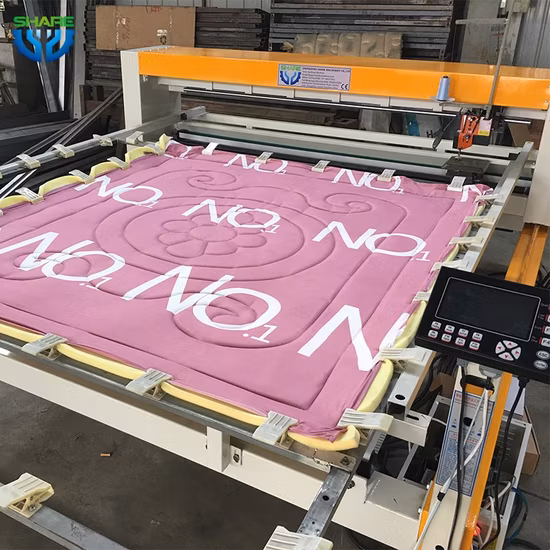 전산화된 단일 바늘 퀼팅 봉제 자수 기계